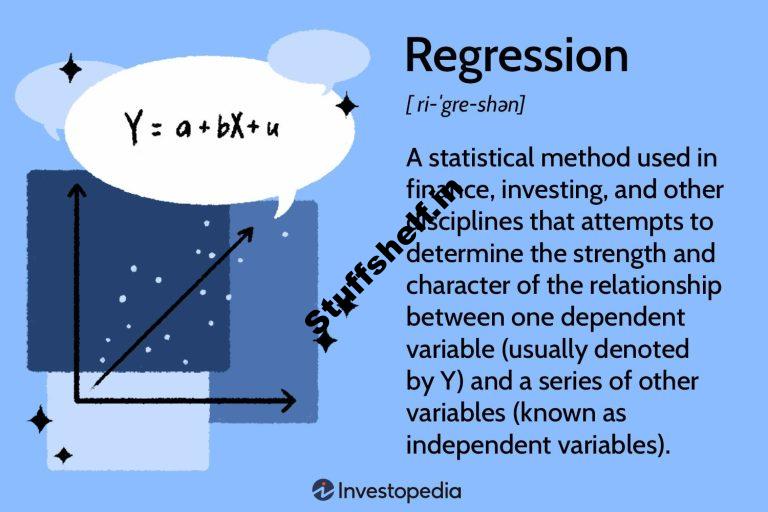 What is Regression Definition Calculation and Example