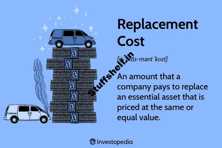 What Is Replacement Cost and How Does It Work