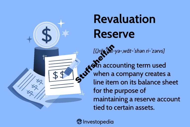 Figuring out Revaluation Reserve and How It Is Recorded