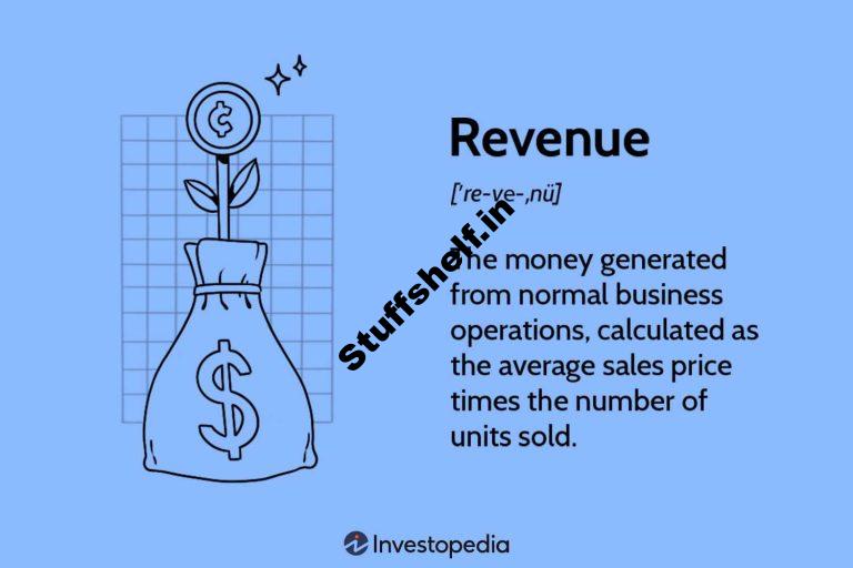 What is Revenue Definition Formula Calculation and Example