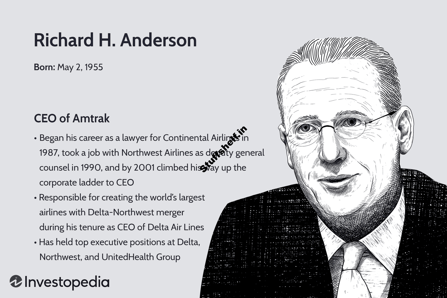 Who Is Richard H. Anderson? What Companies Has He Headed?