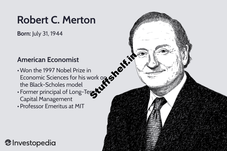 Who Is Robert C Merton What Is He Known for