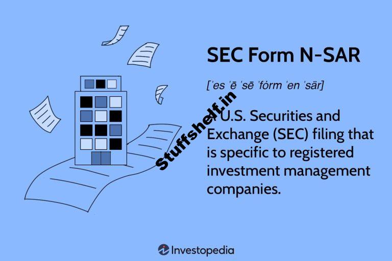 SEC Form N SAR Definition