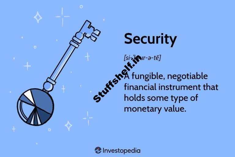 What are Financial Securities Examples Types Regulation and Importance