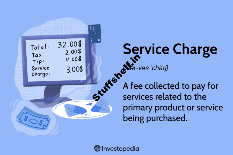 Service Charge Definition Types and Why Its Not a Tip