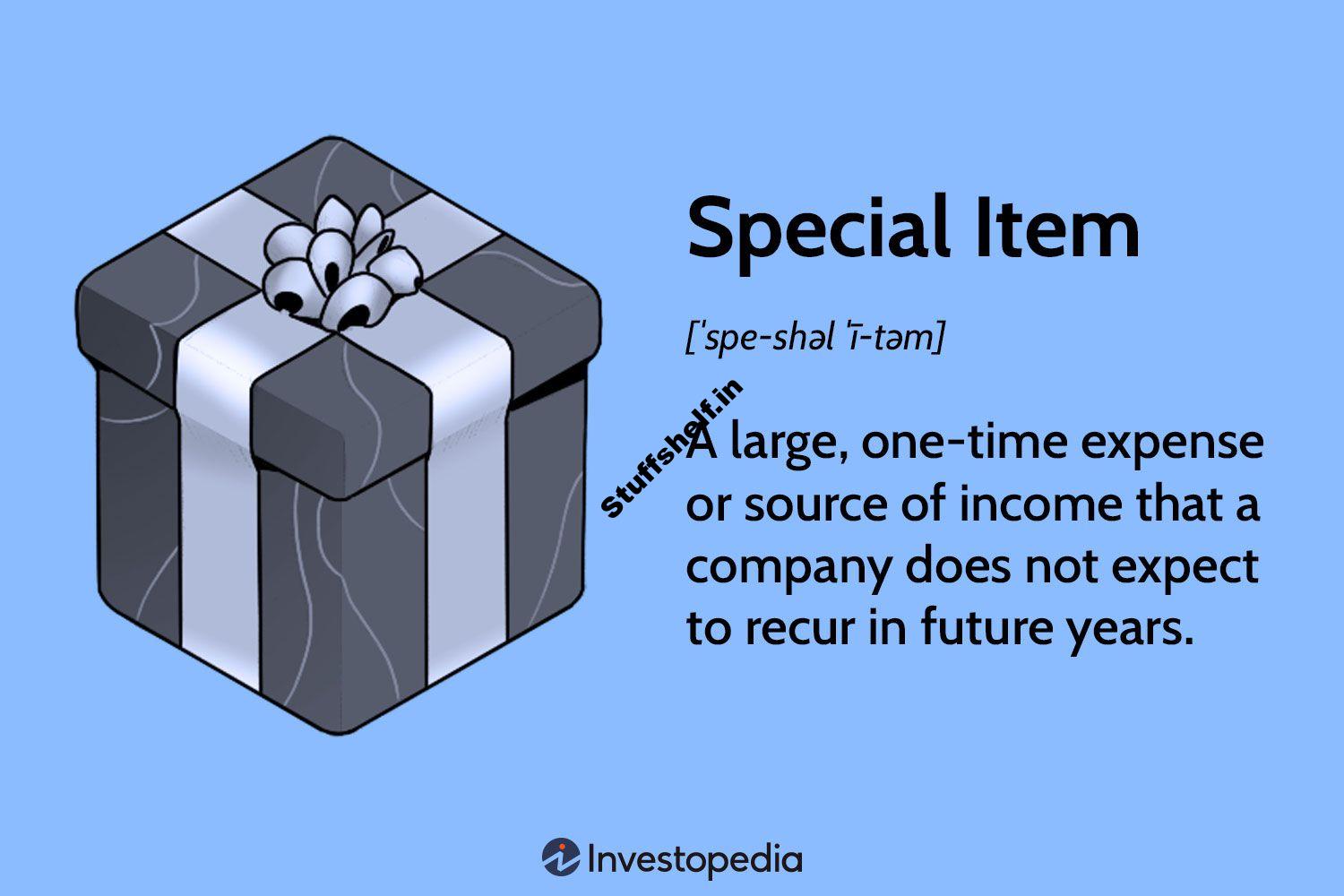 Special Item Definition