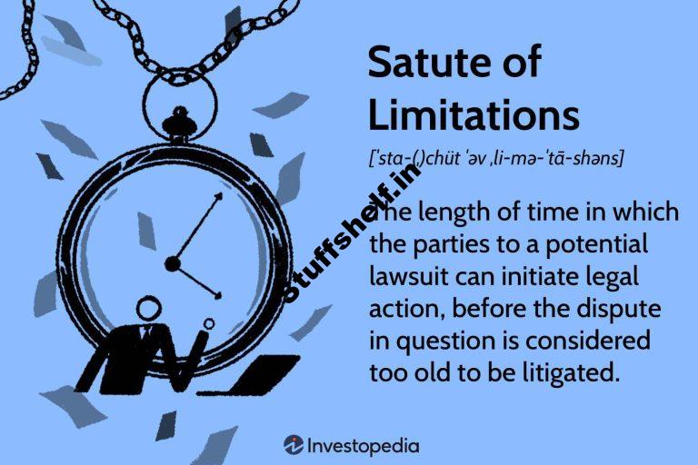 Statute of Limitations Definition Types and Example