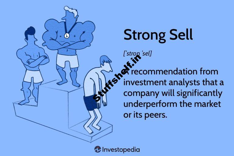 Strong Sell Definition