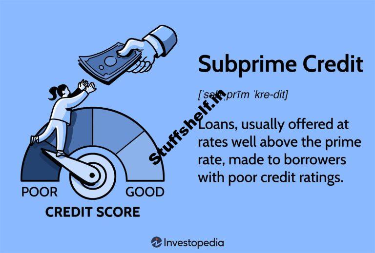 Subprime Credit Definition