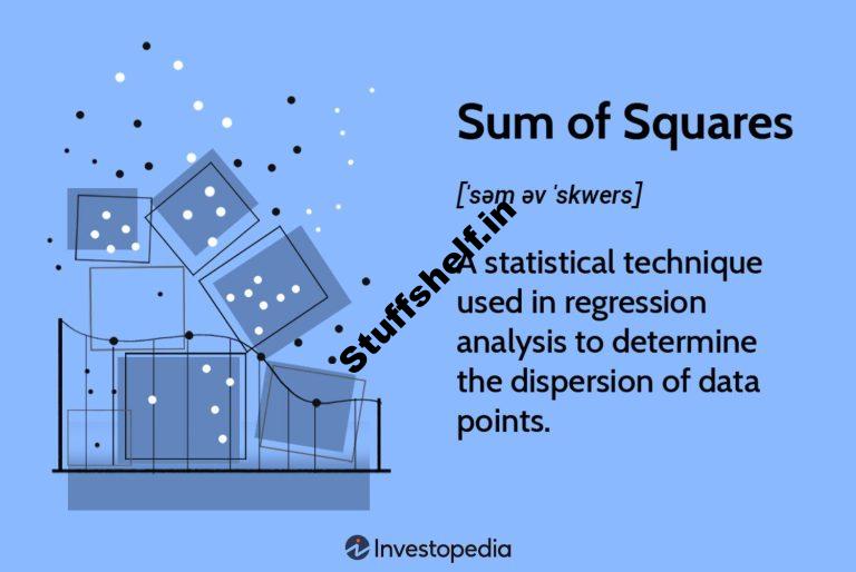 Sum of Squares: Calculation, Types, and Examples