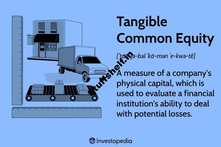 Tangible Not unusual Equity (TCE): Definition, Calculation and Example