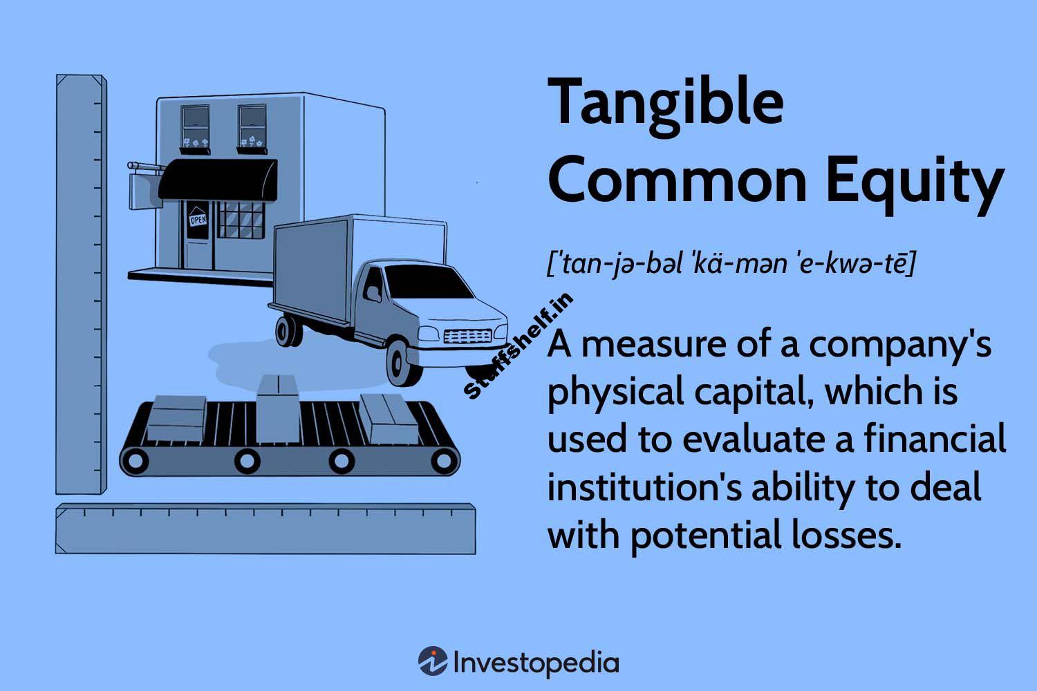 Tangible Common Equity (TCE): Definition, Calculation and Example