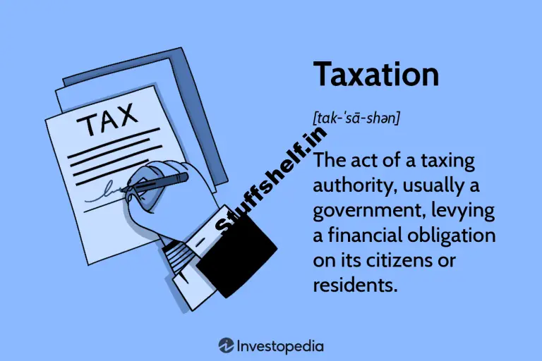 Taxation Defined, With Justifications and Varieties of Taxes