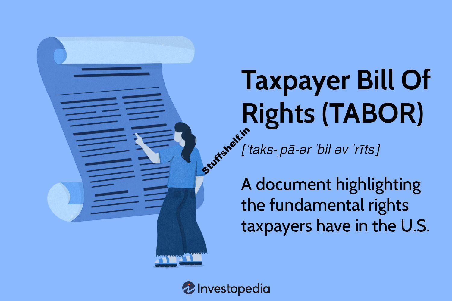 Taxpayer Bill Of Rights -TABOR