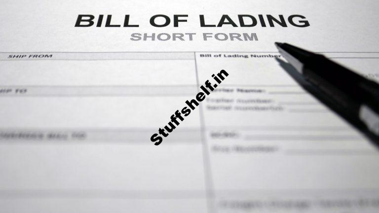 Claused Bill of Lading Definition