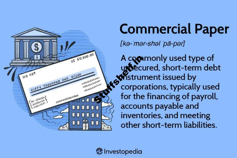 Commercial Paper Definition Advantages and Example