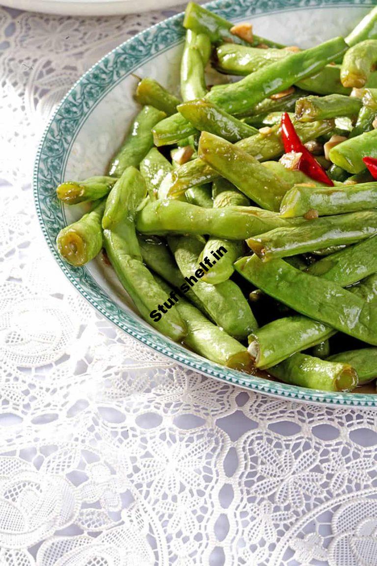 Green Snap Beans with Garlic